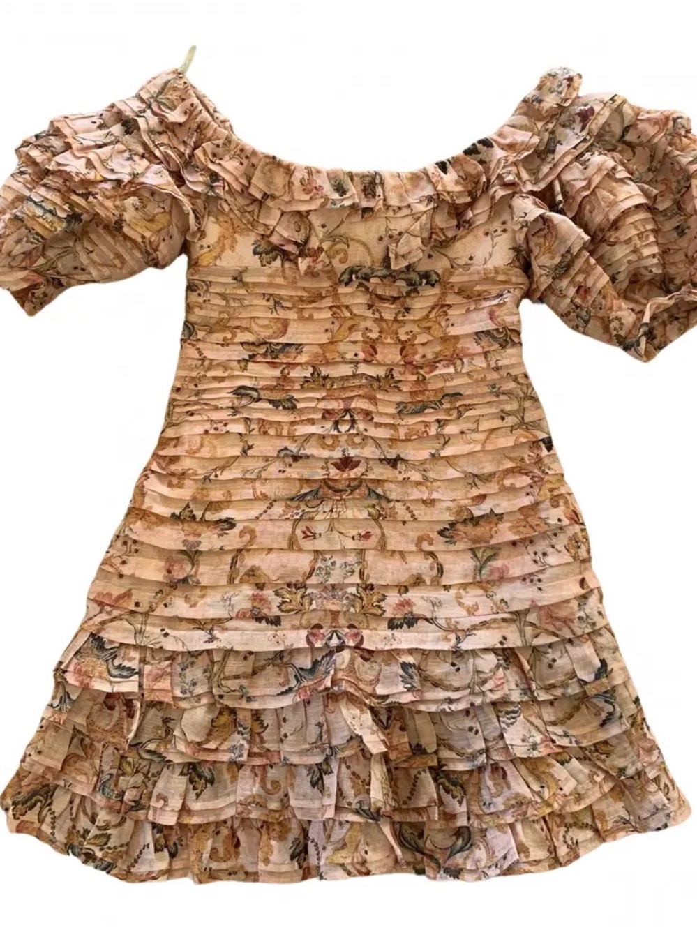 Zimmermann Painted Heart Folds Dress